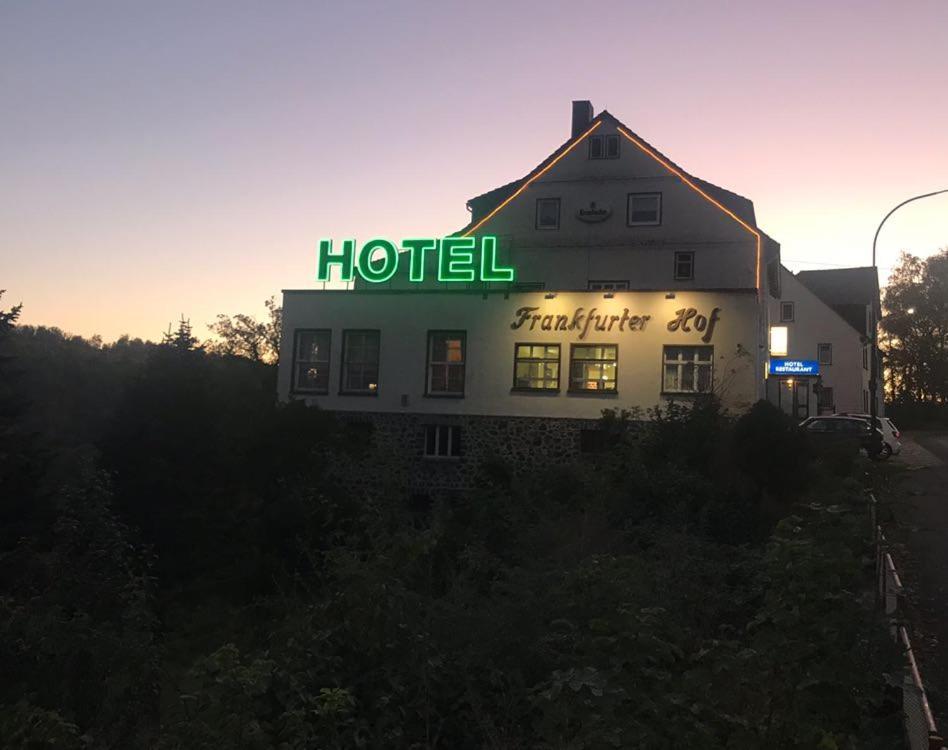 Hotel Pension Frankfurter Hof Homberg  ภายนอก รูปภาพ